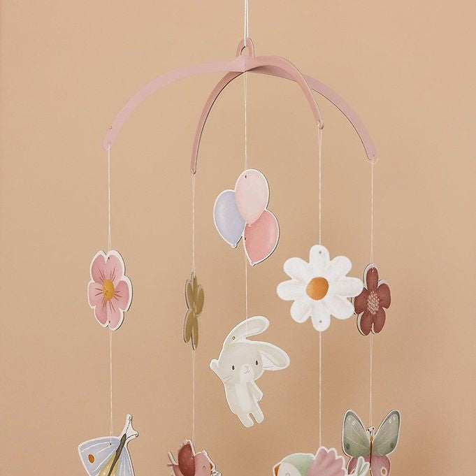 Mobile de Cartão – Flowers & Butterflies | Little Dutch Little Dutch Mini-Me - Baby & Kids Store