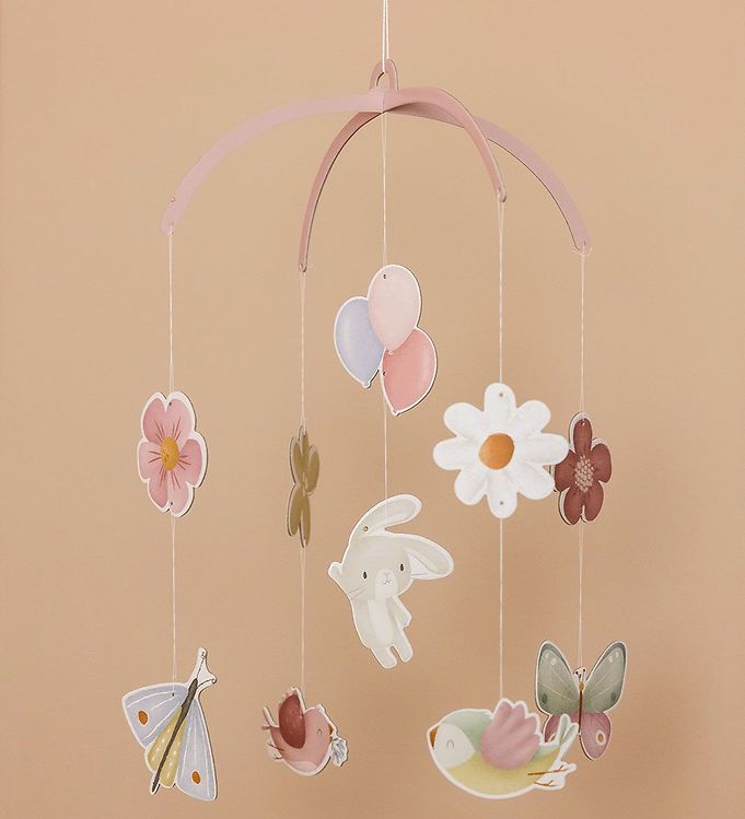 Mobile de Cartão – Flowers & Butterflies | Little Dutch - Mini-Me