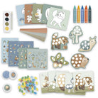 Kit de Criatividade XL Forest Friends da Little Dutch com itens de artesanato coloridos e educativos para crianças.