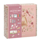 Little Dutch XL Fairy Garden creative box, featuring art supplies for kids' imaginative play, with over 50 pieces.