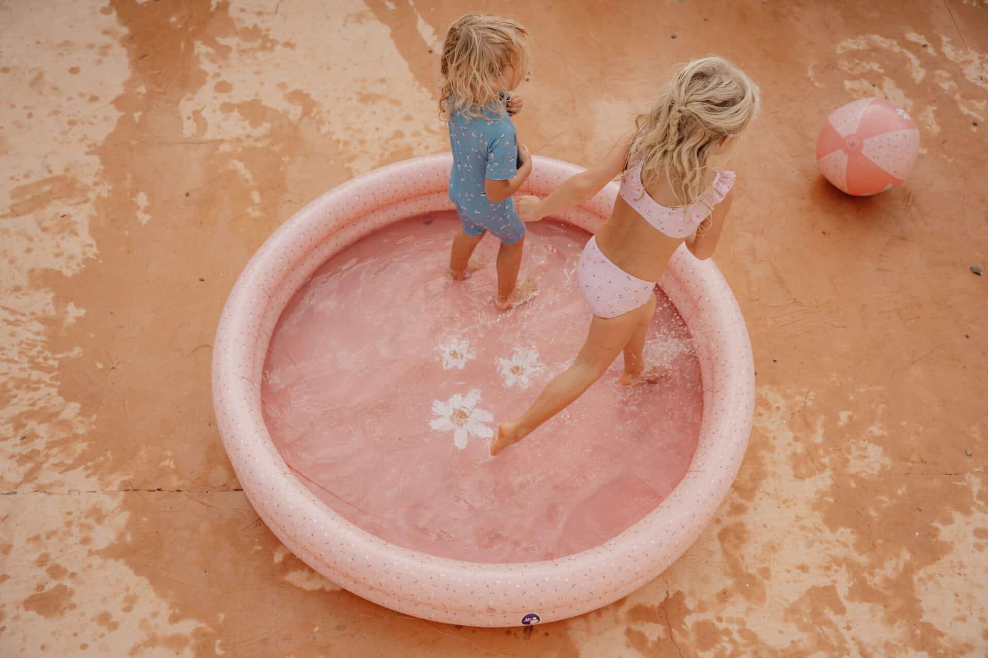 Piscina insuflável 150cm Little Pink Flowers | Little Dutch Little Dutch Mini-Me - Baby & Kids Store