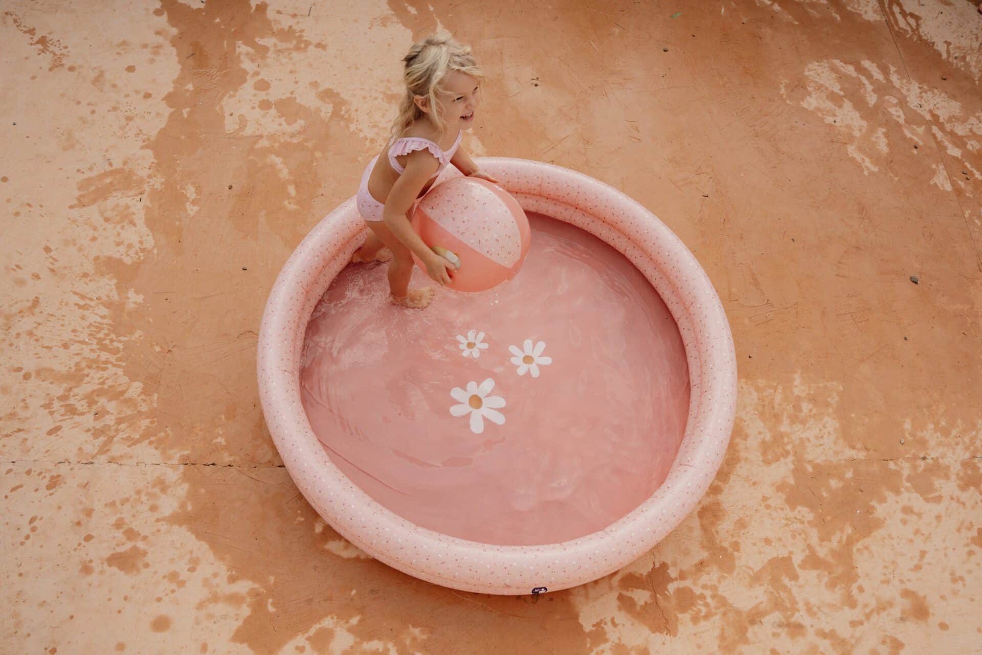 Piscina insuflável 150cm Little Pink Flowers | Little Dutch Little Dutch Mini-Me - Baby & Kids Store