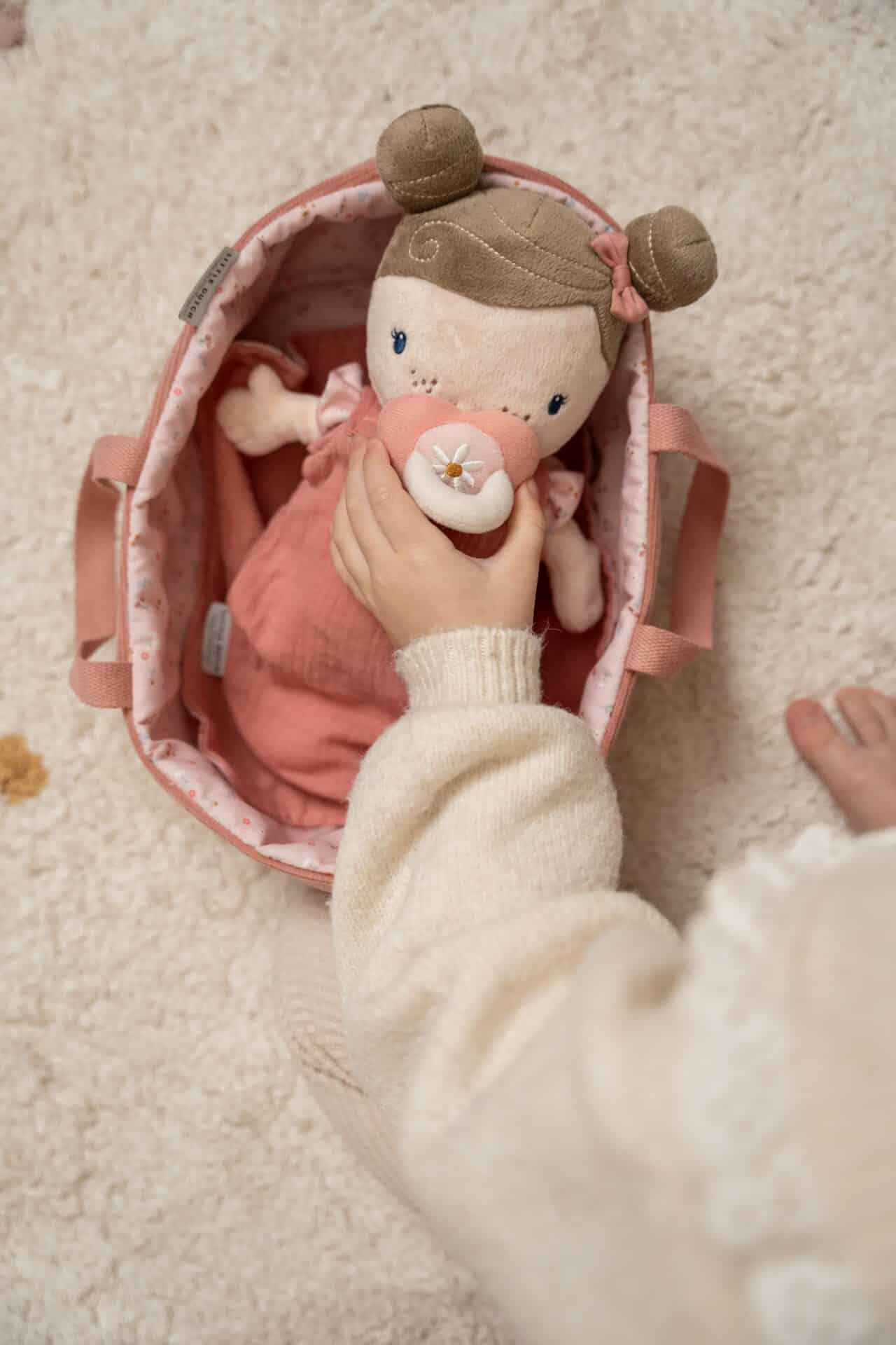 Boneca bebé Rosa - Little Pink Flowers | Little Dutch - Mini-Me