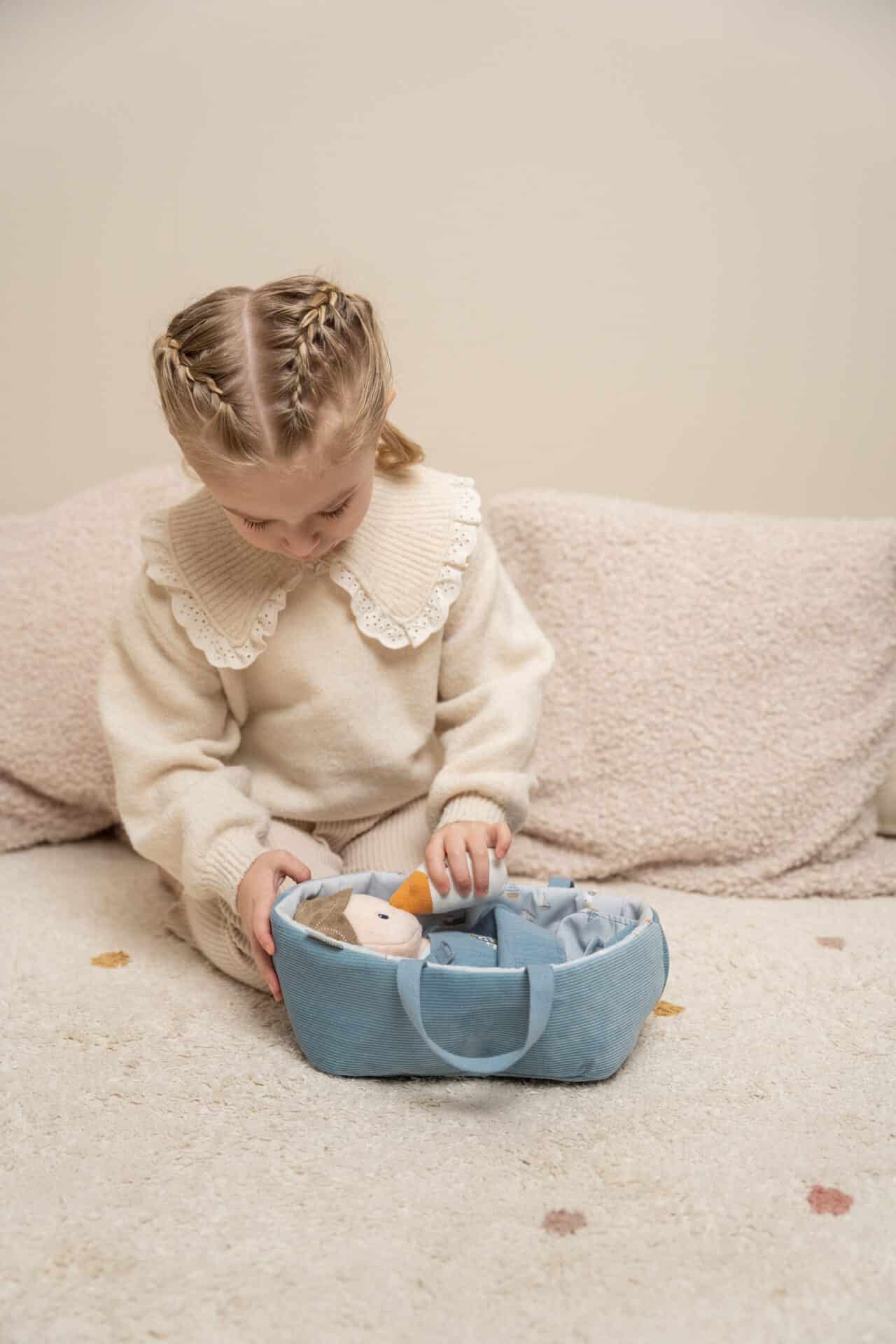 Bebé Jim na alcofa - Vintage Stripes | Little Dutch - Mini-Me - Baby & Kids Store