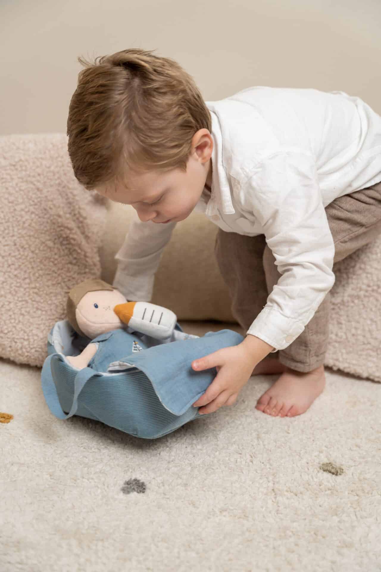 Bebé Jim na alcofa - Vintage Stripes | Little Dutch - Mini-Me - Baby & Kids Store