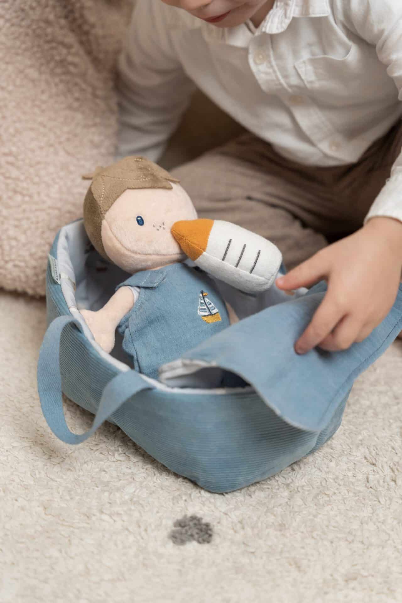 Bebé Jim na alcofa - Vintage Stripes | Little Dutch - Mini-Me - Baby & Kids Store