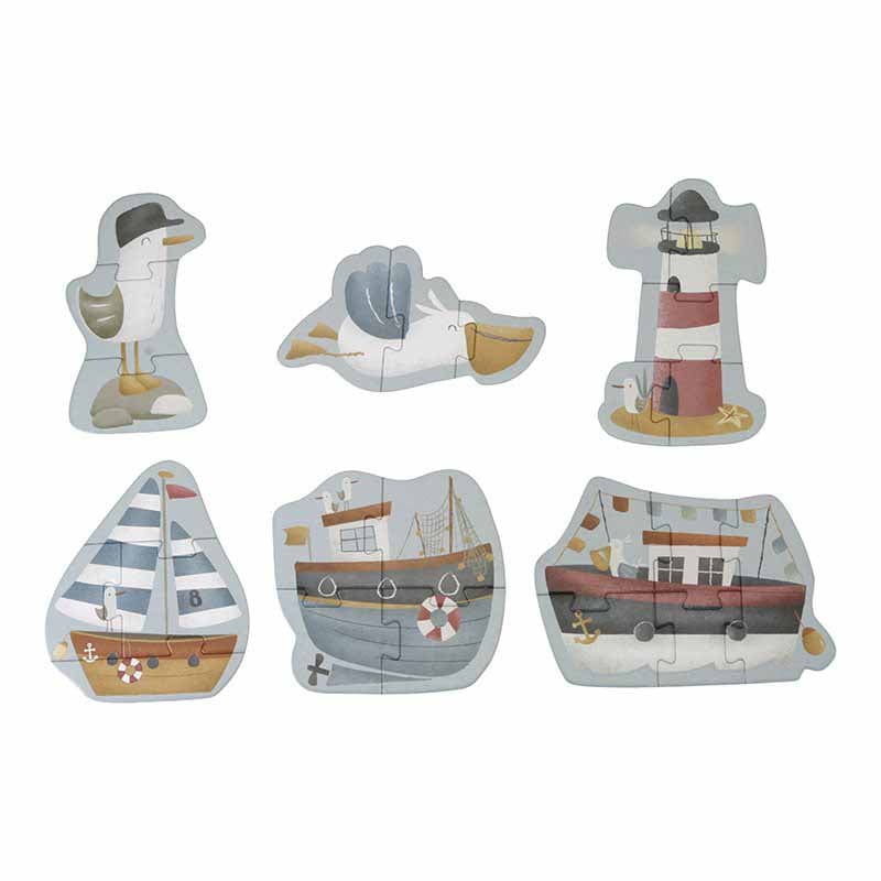 Conjunto de Puzzles - Sailors Bay | Little Dutch Little Dutch Mini-Me - Baby & Kids Store