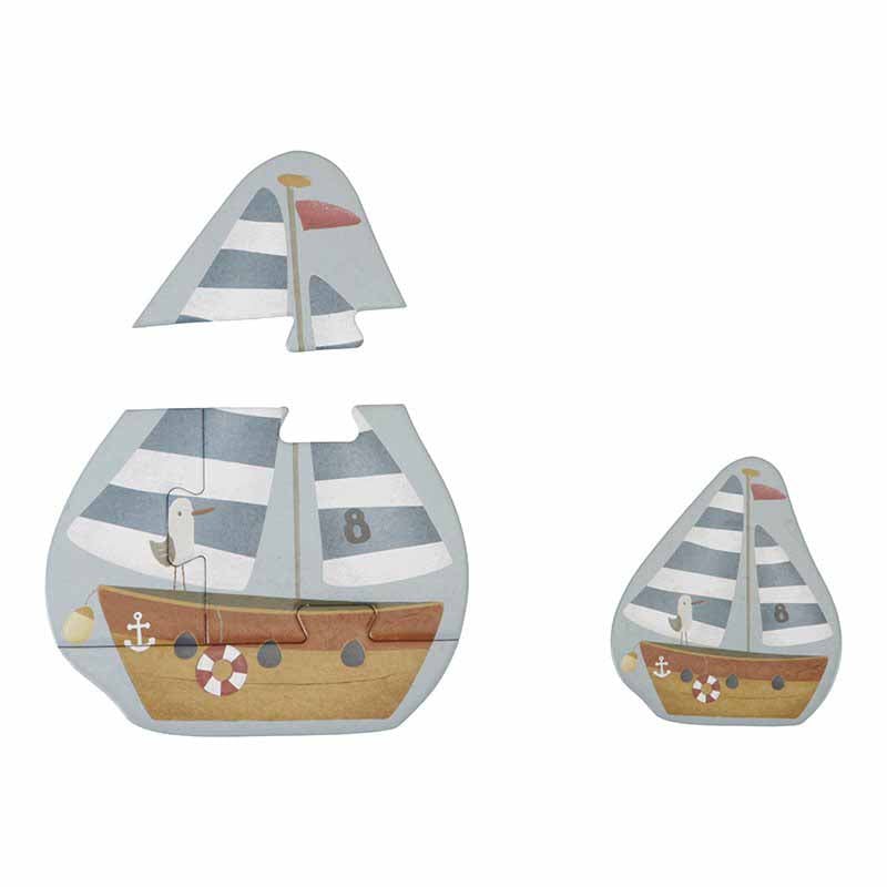 Conjunto de Puzzles - Sailors Bay | Little Dutch Little Dutch Mini-Me - Baby & Kids Store