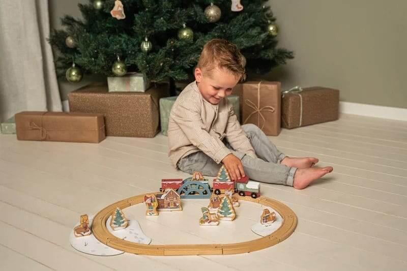 Pista de Comboio de Natal | Little Dutch Mini-Me - Baby & Kids Store