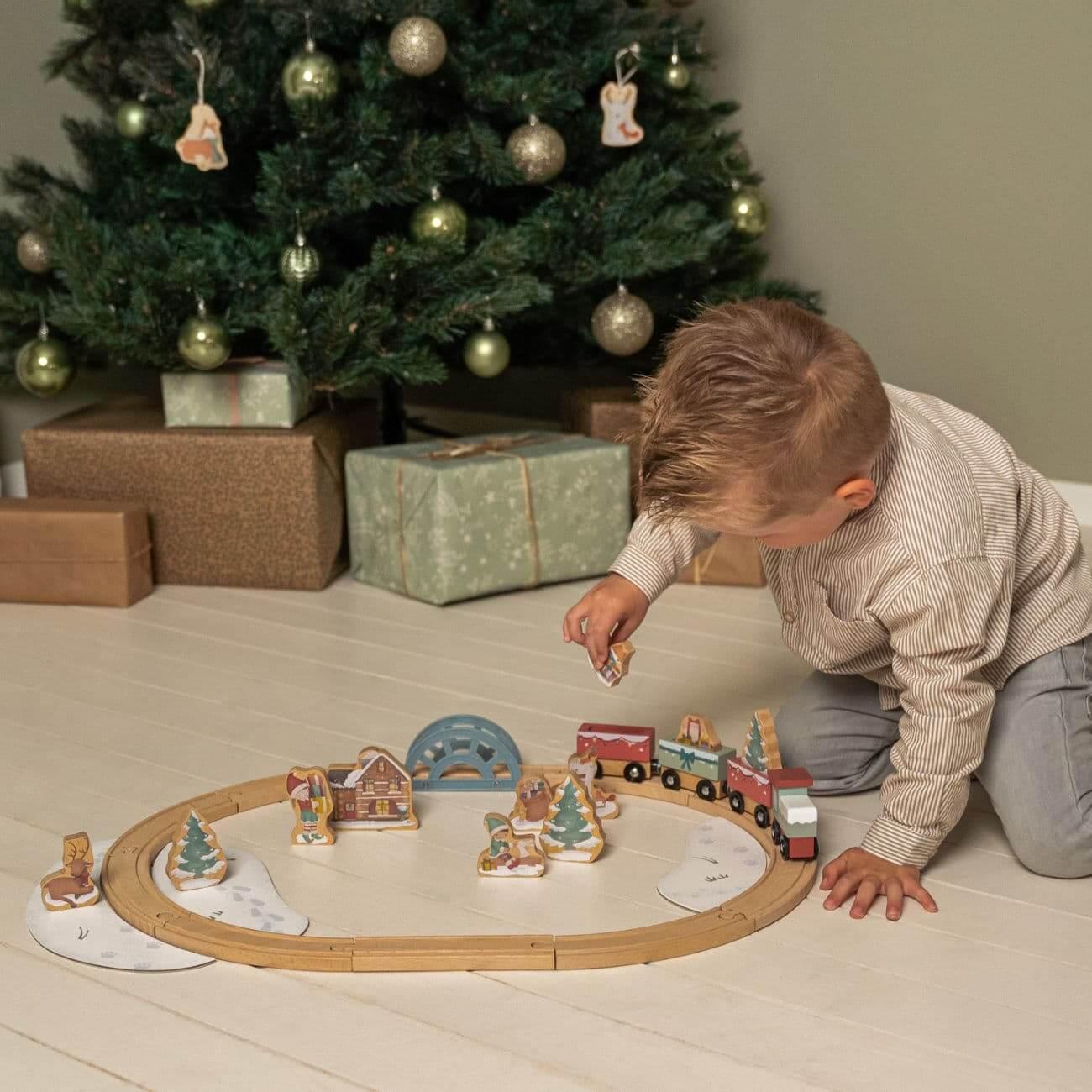 Pista de Comboio de Natal | Little Dutch Mini-Me - Baby & Kids Store