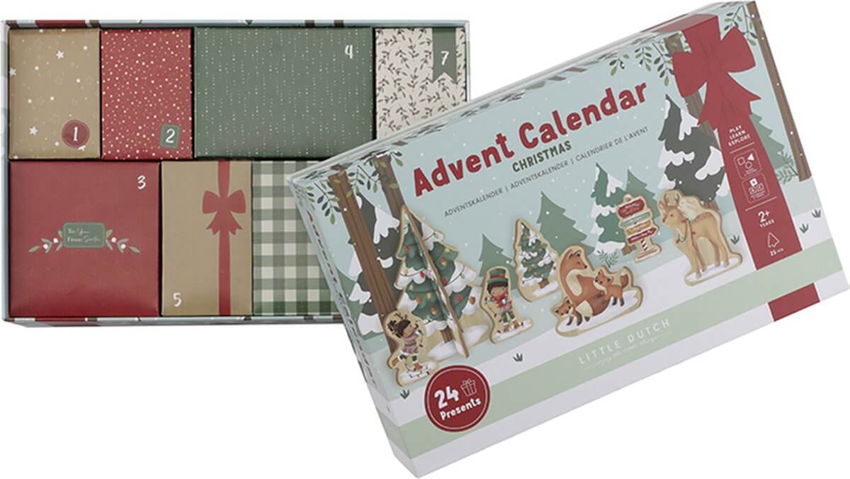 Calendário do Advento - Nova Edição 2024 | Little Dutch Mini-Me - Baby & Kids Store