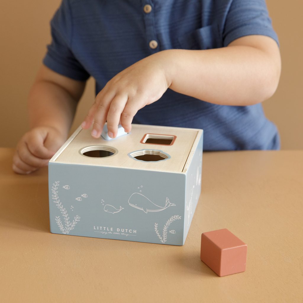 Caixa de formas azul - Little Dutch Little Dutch Mini-Me - Baby & Kids Store
