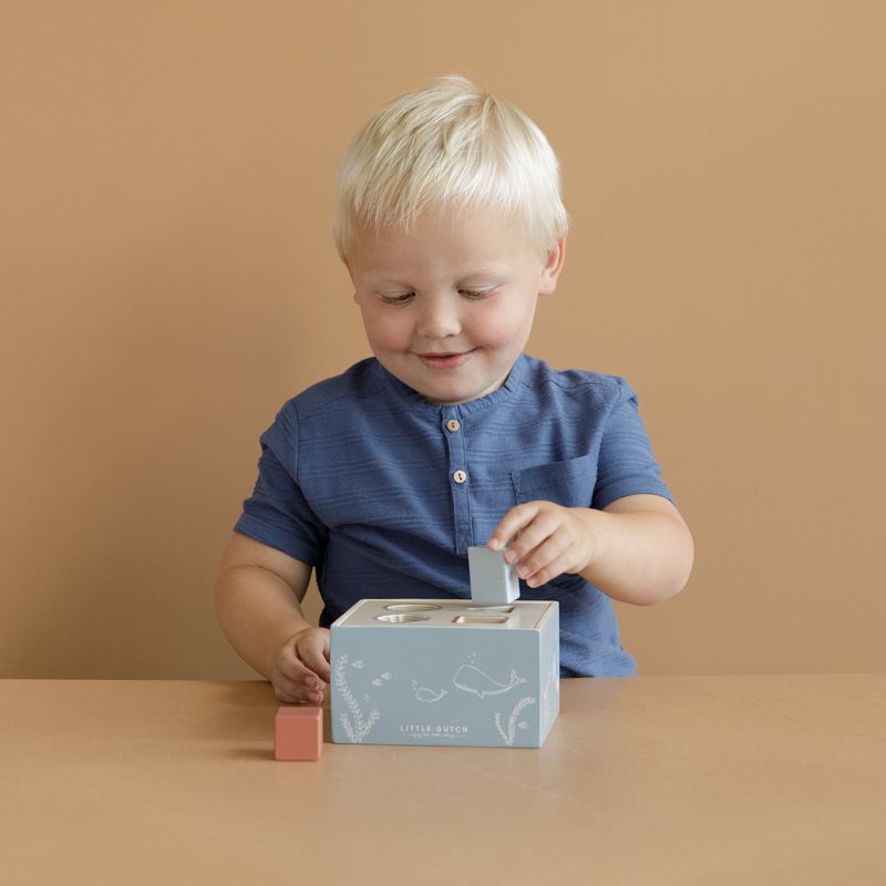 Caixa de formas azul - Little Dutch Little Dutch Mini-Me - Baby & Kids Store