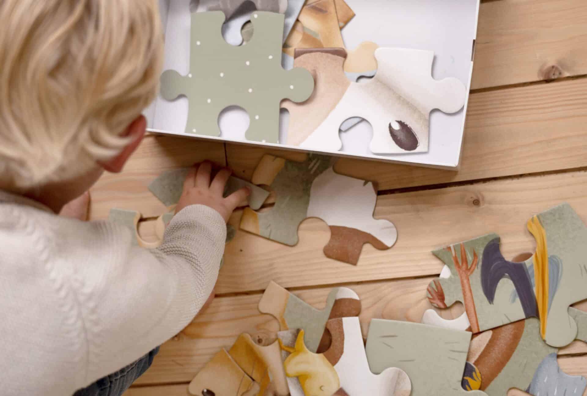 Puzzle de chão XL – Little Farm | Little Dutch - Mini-Me - Baby & Kids Store