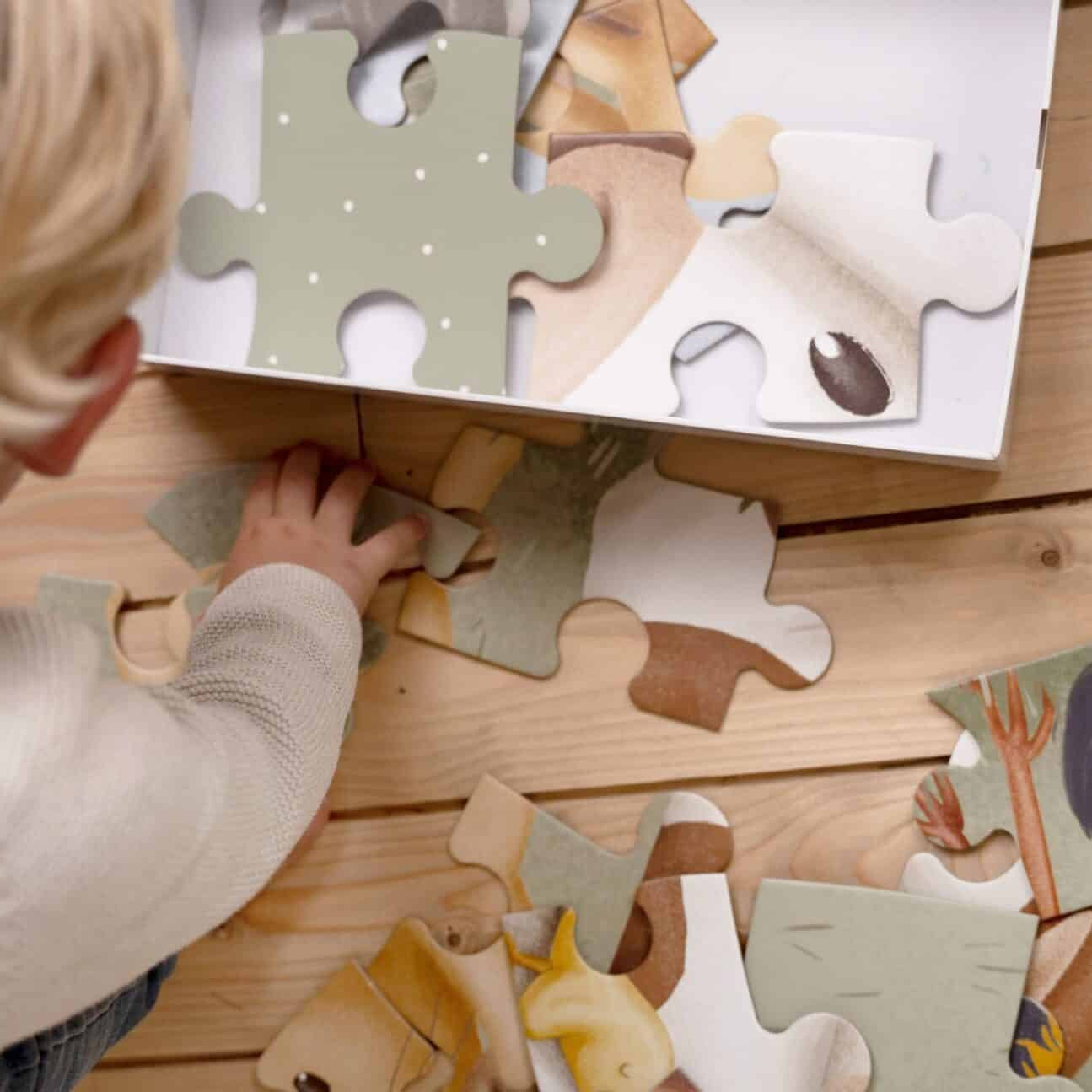 Puzzle de chão XL – Little Farm | Little Dutch Mini-Me - Baby & Kids Store