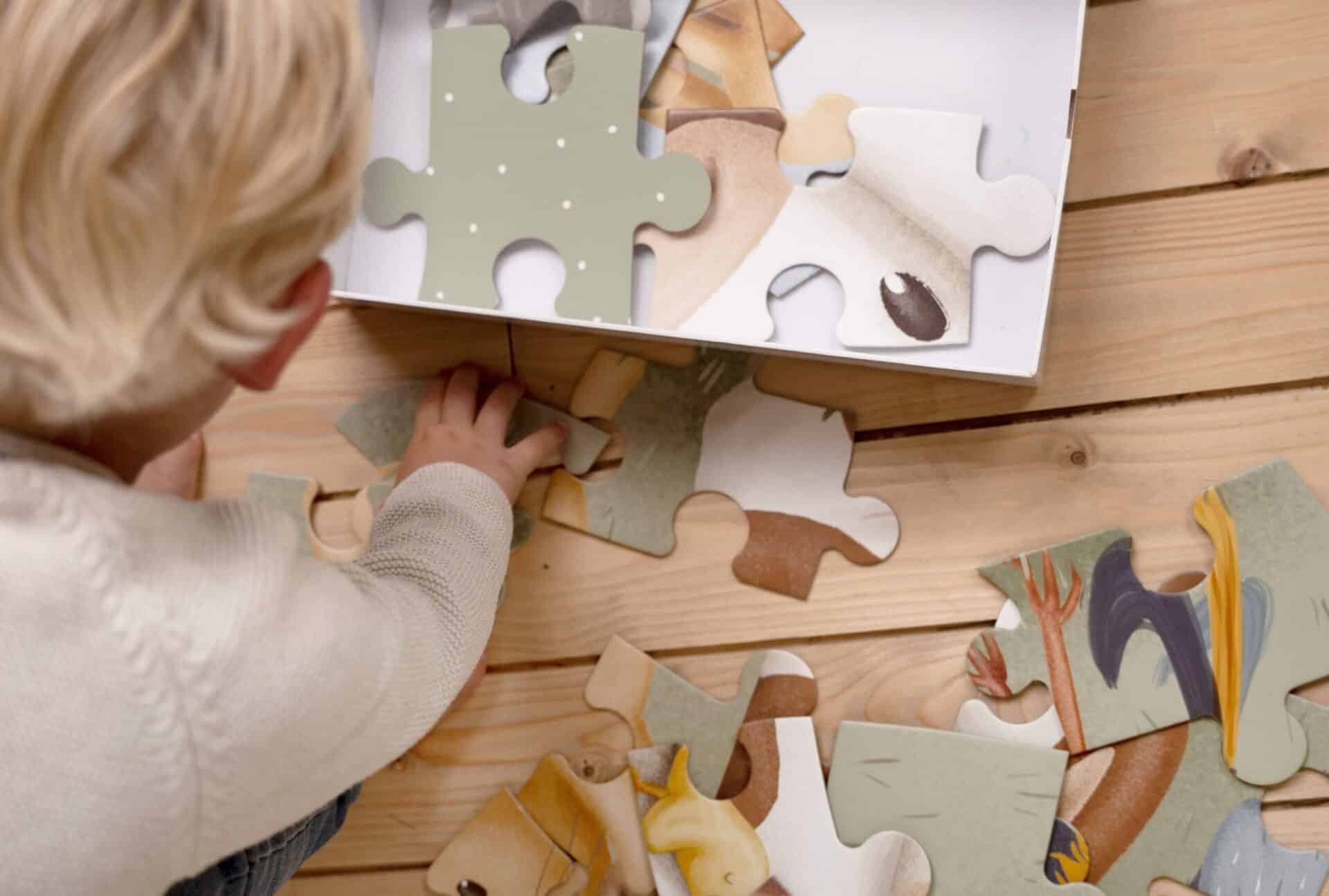 Puzzle de chão XL – Little Farm | Little Dutch Little Dutch Mini-Me - Baby & Kids Store