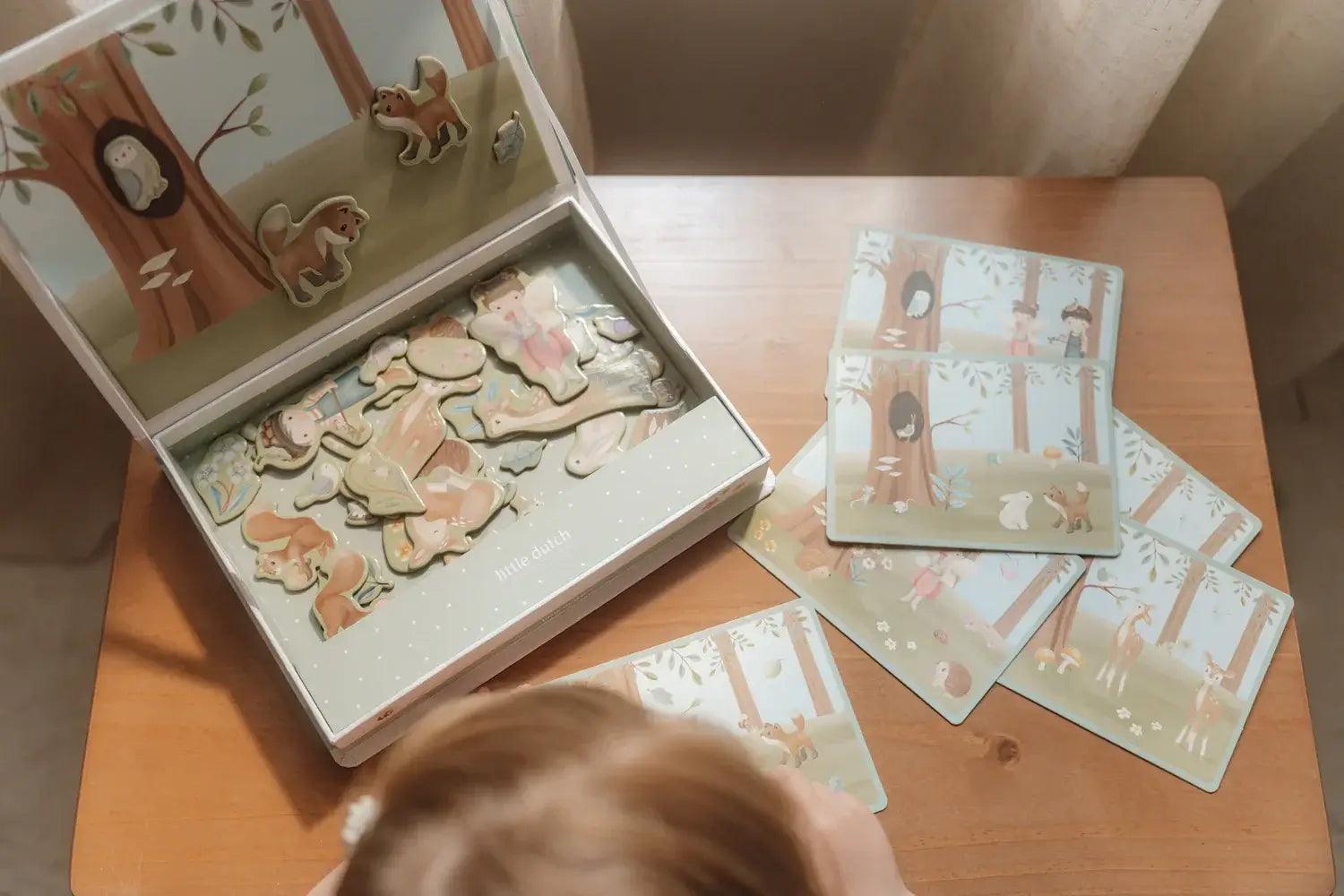 Jogo Magnético - Forest Friends | Little Dutch - Mini-Me - Baby & Kids Store