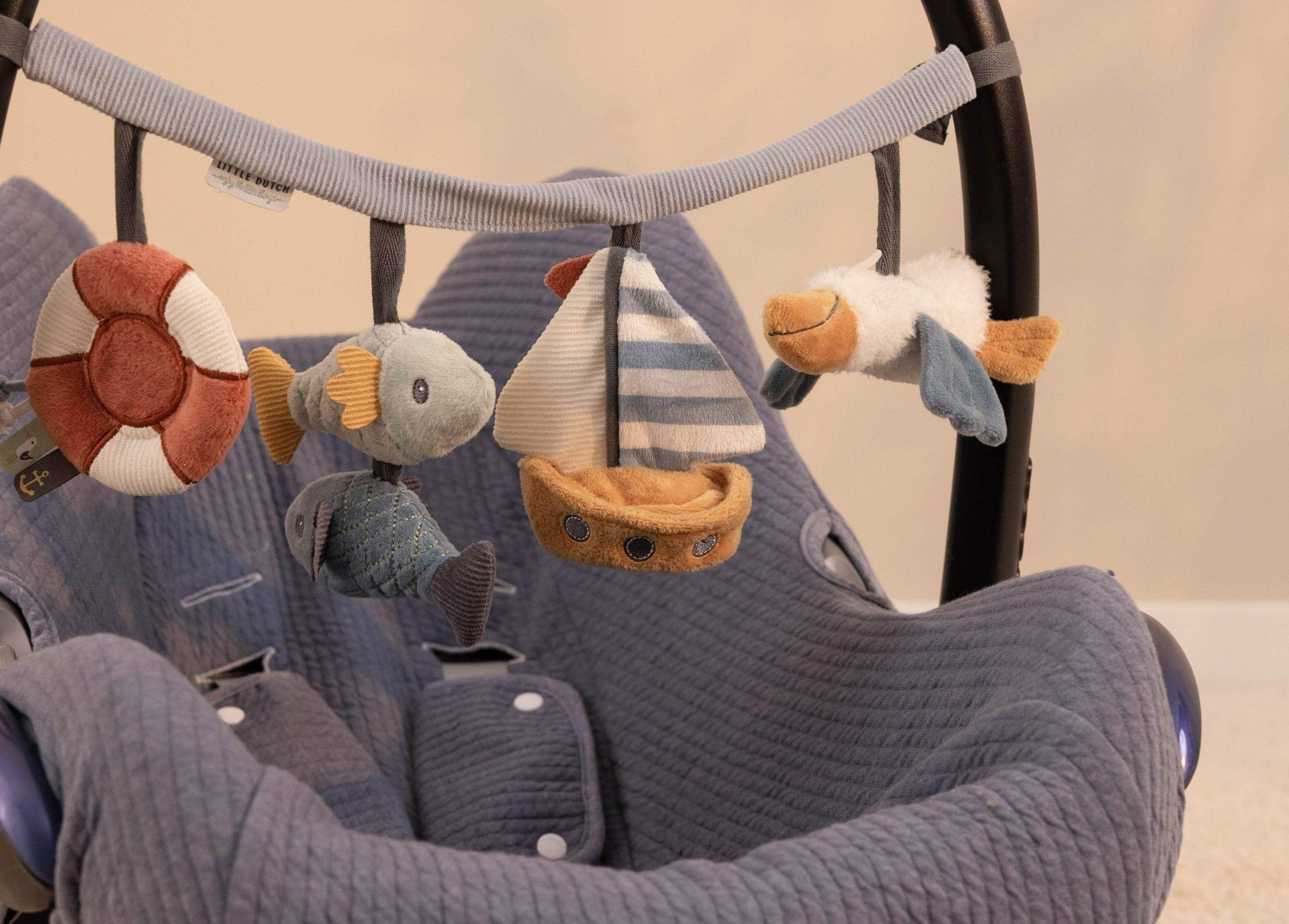 Grinalda de atividades para carrinho "Sailors Bay" | Little Dutch - Mini-Me - Baby & Kids Store