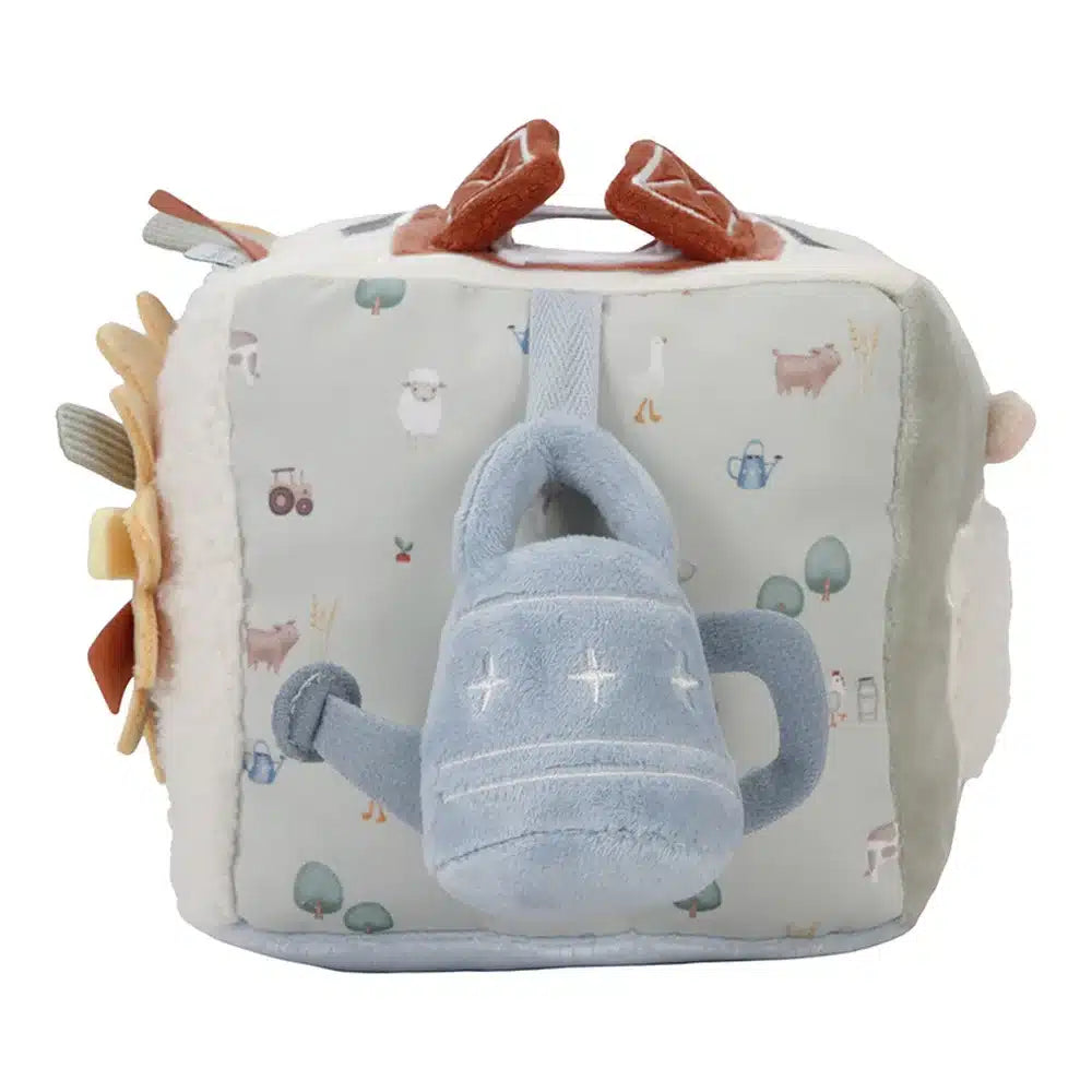 Cubo de atividades fofinho - Little Farm | Little Dutch Mini-Me - Baby & Kids Store