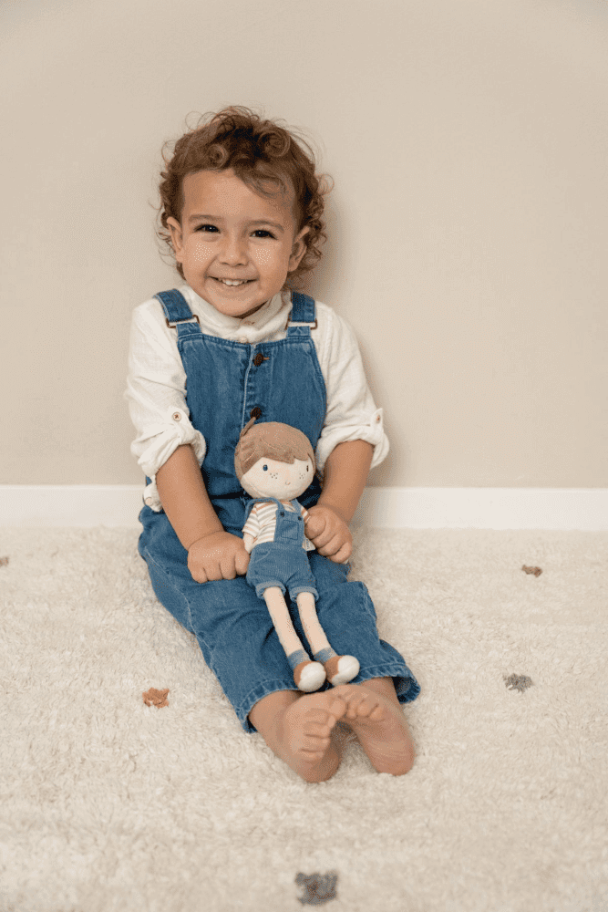 Boneco de pano Jim - 35cm - Vintage Sripes | Little Dutch - Mini-Me - Baby & Kids Store