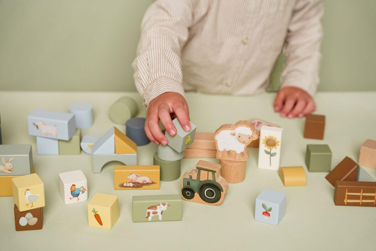 Blocos de construção - Little Farm | Little Dutch - Mini-Me - Baby & Kids Store