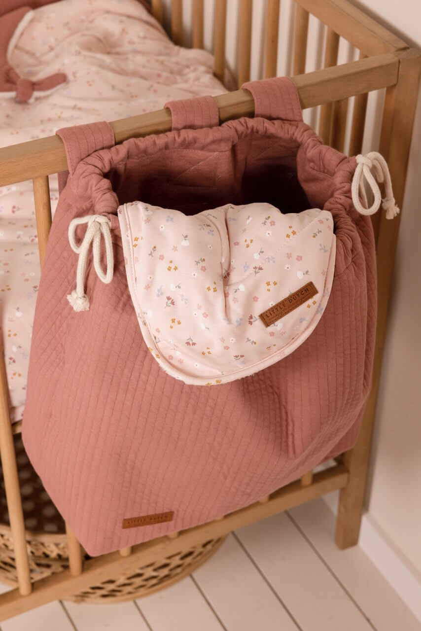 Babete Little Pink Flowers | Little Dutch Mini-Me - Baby & Kids Store