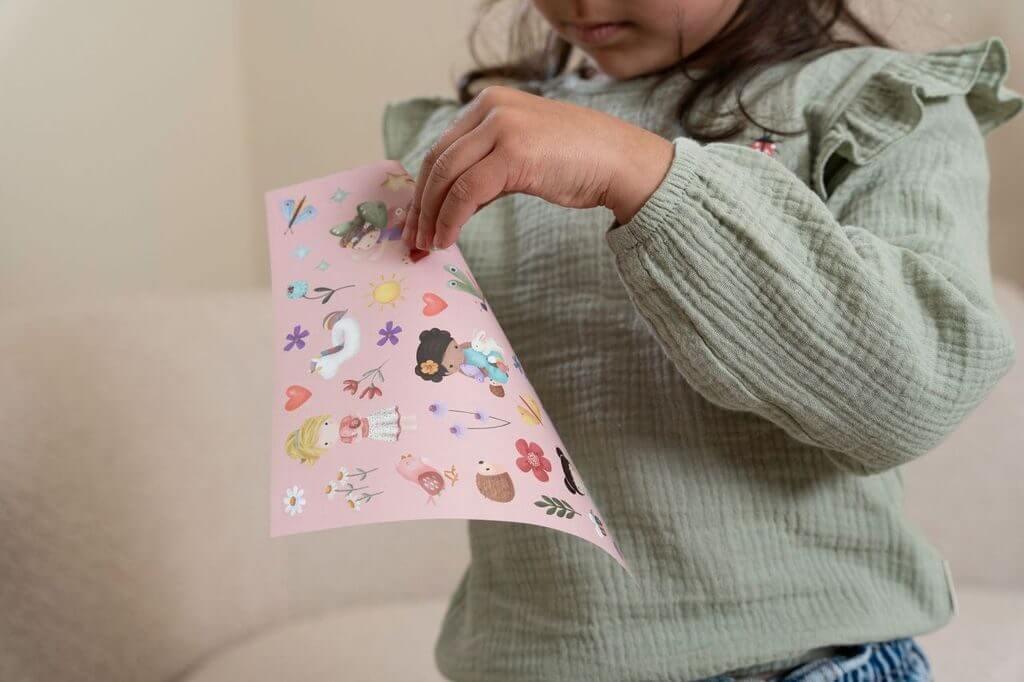 Autocolantes Little Dutch - Rosa and Friends - Mini-Me - Baby & Kids Store