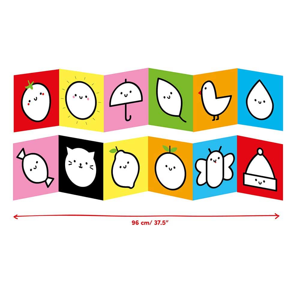 Livro de Colorir Looongo +18m – Cores | Banana Panda Banana Panda Mini-Me - Baby & Kids Store