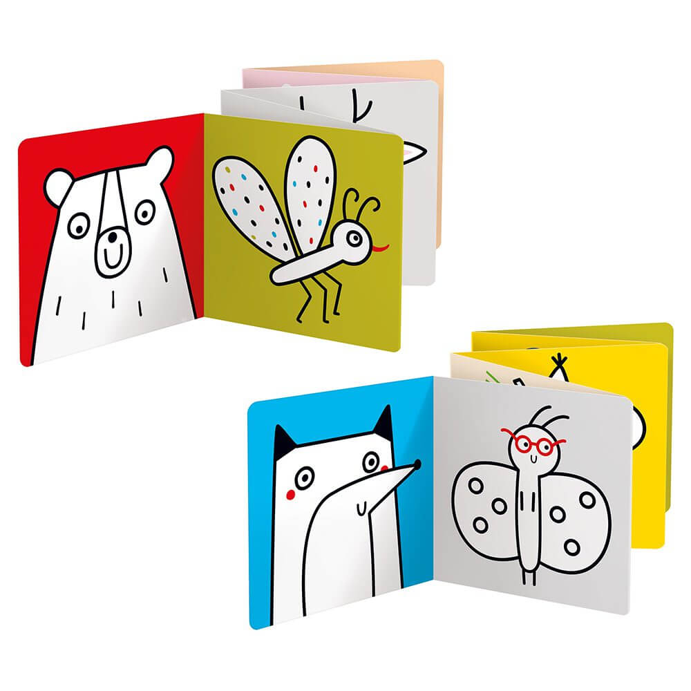 Livro de Colorir Looongo +2A – Floresta | Banana Panda Mini-Me - Baby & Kids Store