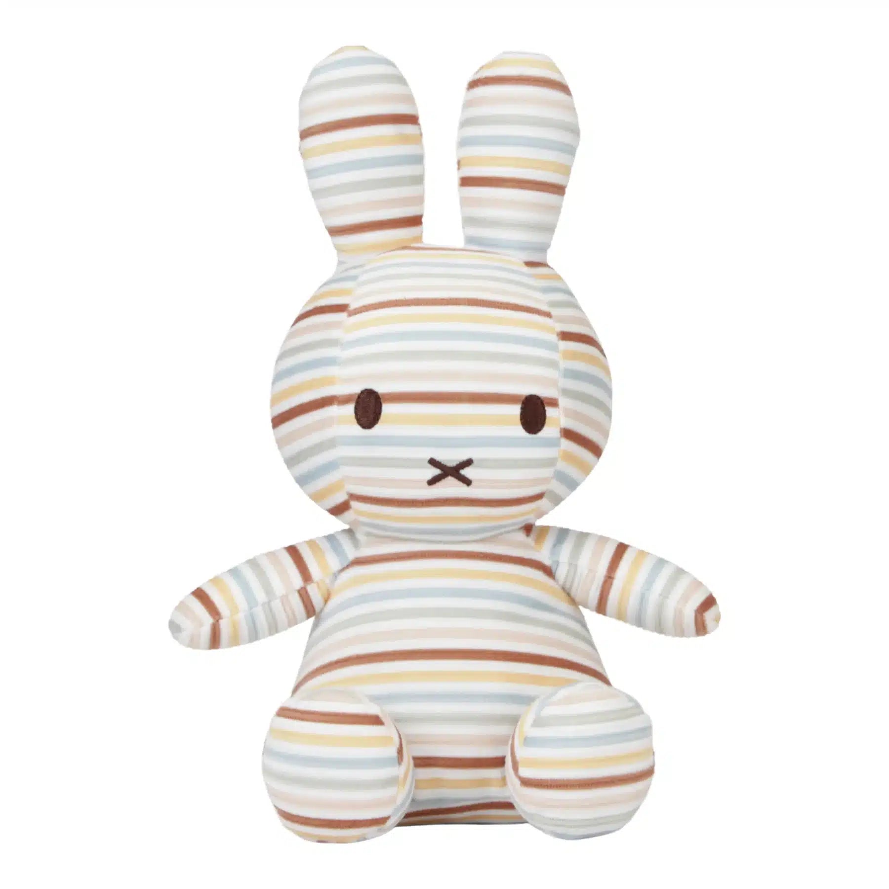 Peluche Bunny Miffy 25cm – Stripes all over | Little Dutch - Mini-Me