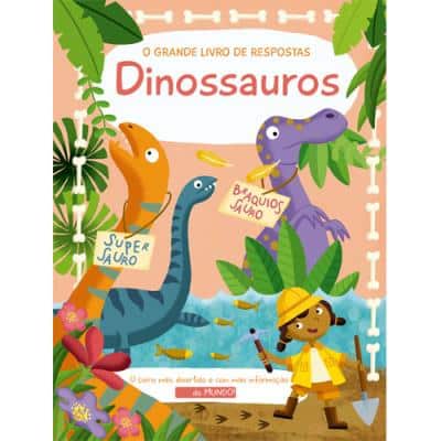 O Grande Livro de Respostas - Dinossauros Mini-Me