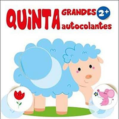 Livro Autocolantes Grandes +2 Ovelha Yoyo Books Mini-Me - Baby & Kids Store