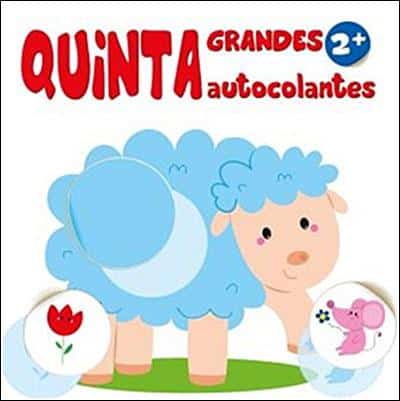 Livro Autocolantes Grandes +2 Ovelha Mini-Me - Baby & Kids Store