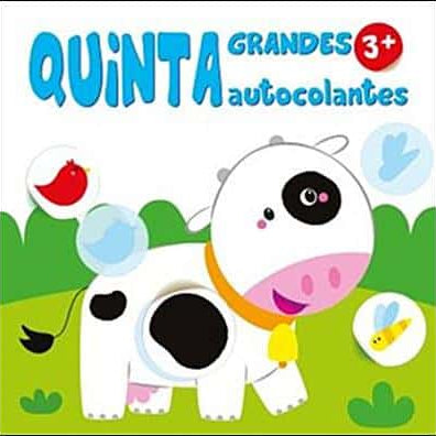 Livro Autocolantes Grandes +3 Vaca Yoyo Books Mini-Me - Baby & Kids Store