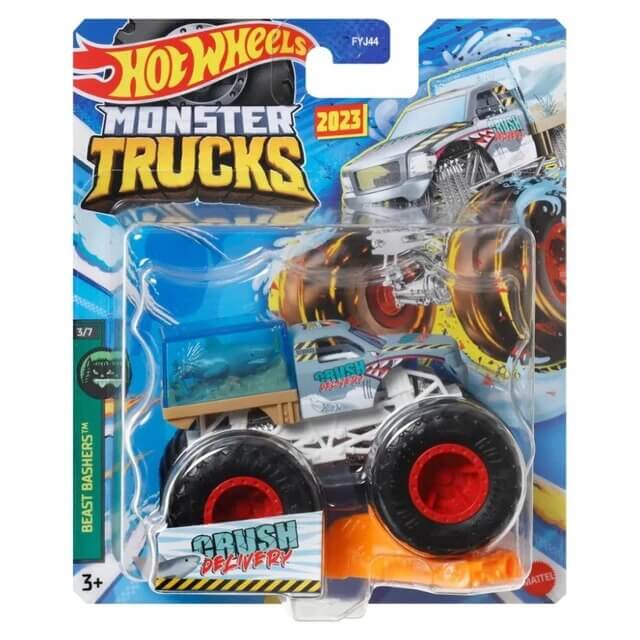 Hot Wheels - Monster Truck Veículo Único 1:64 - Mini-Me