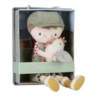 Jim - Agricultor com Galinha 35cm | Little Dutch - Mini-Me