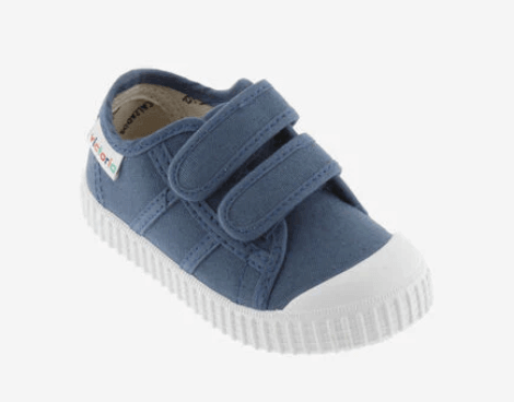 Sapatilhas Victoria com Velcro - Antracite Mini-Me - Baby & Kids Store