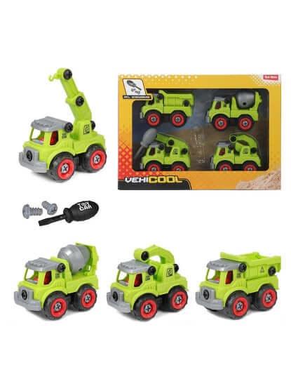 Conjunto Veiculos Construção - Mini-Me - Baby & Kids Store