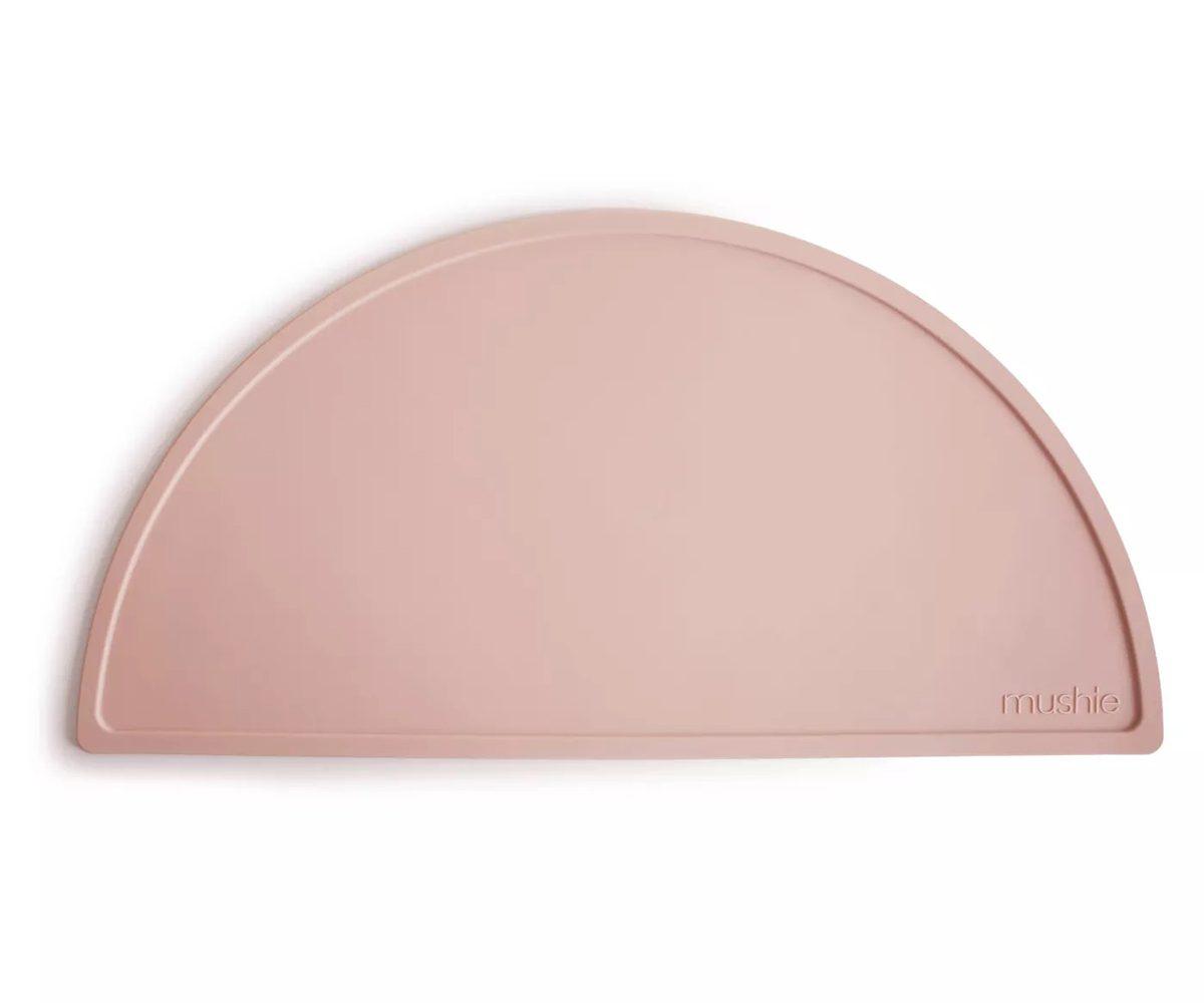 Individual de refeição em silicone - Blush | Mushie - Mini-Me - Baby & Kids Store