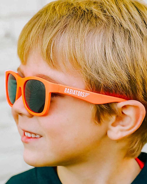 Óculos de sol flexíveis navigators "wacky watermelon" | Babiators - Mini-Me - Baby & Kids Store