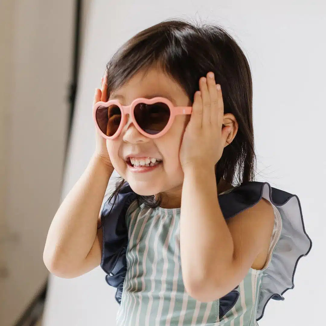 Óculos de sol de criança flexíveis "hearts" | Babiators - Mini-Me
