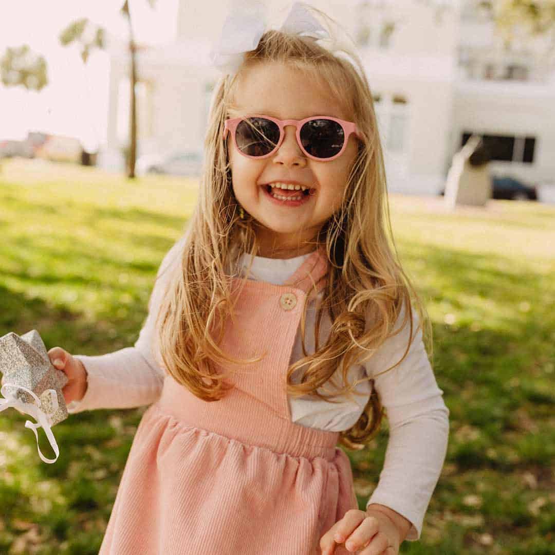 Óculos de sol de criança flexíveis "pretty in pink" | Babiators