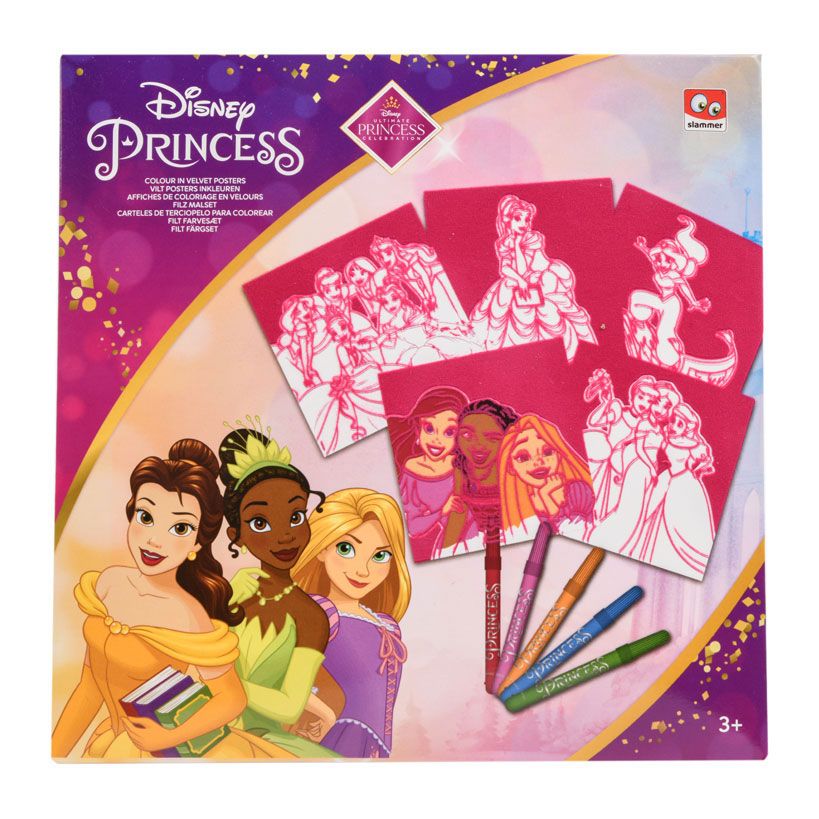 Kit colorir Princesas Disney c/canetas Mini-Me - Baby & Kids Store