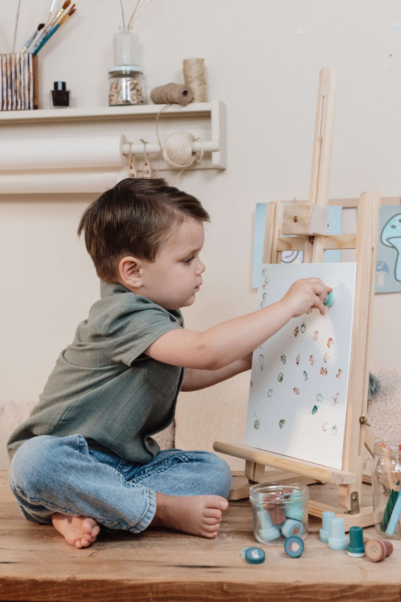 Conjunto de Carimbos Forest Friends - Little Dutch - Mini-Me - Baby & Kids Store