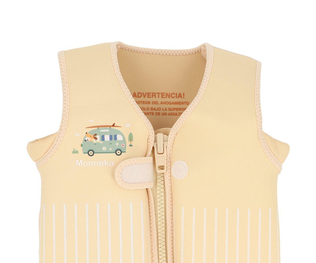 Colete Flutuador de Aprendizagem Monnëka Surf Van - Mini-Me - Baby & Kids Store
