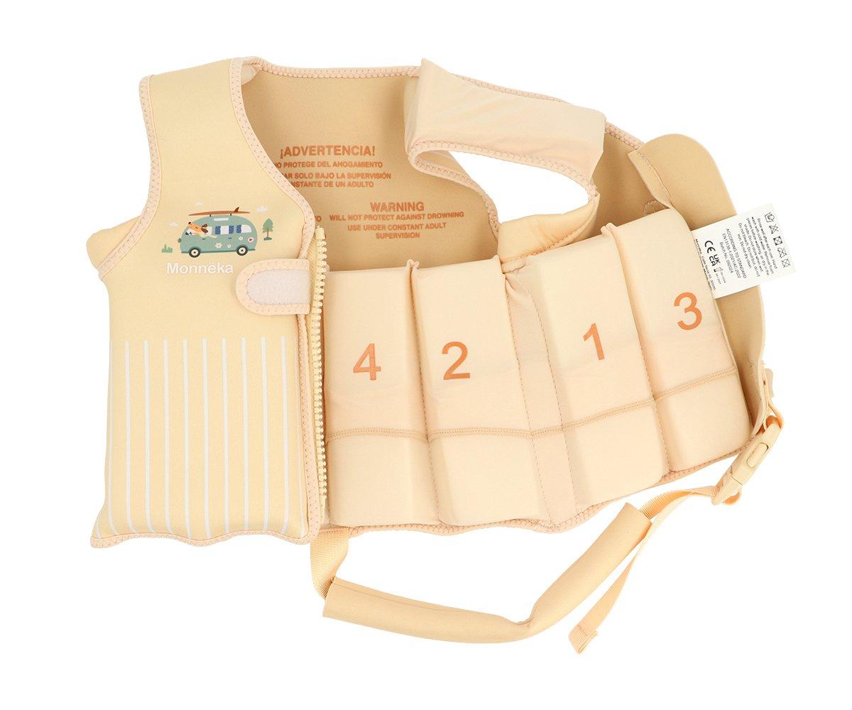 Colete Flutuador de Aprendizagem Monnëka Surf Van - Mini-Me - Baby & Kids Store