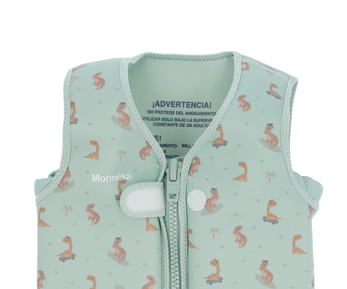 Colete Flutuador de Aprendizagem Monnëka Cool Dinos - Mini-Me - Baby & Kids Store
