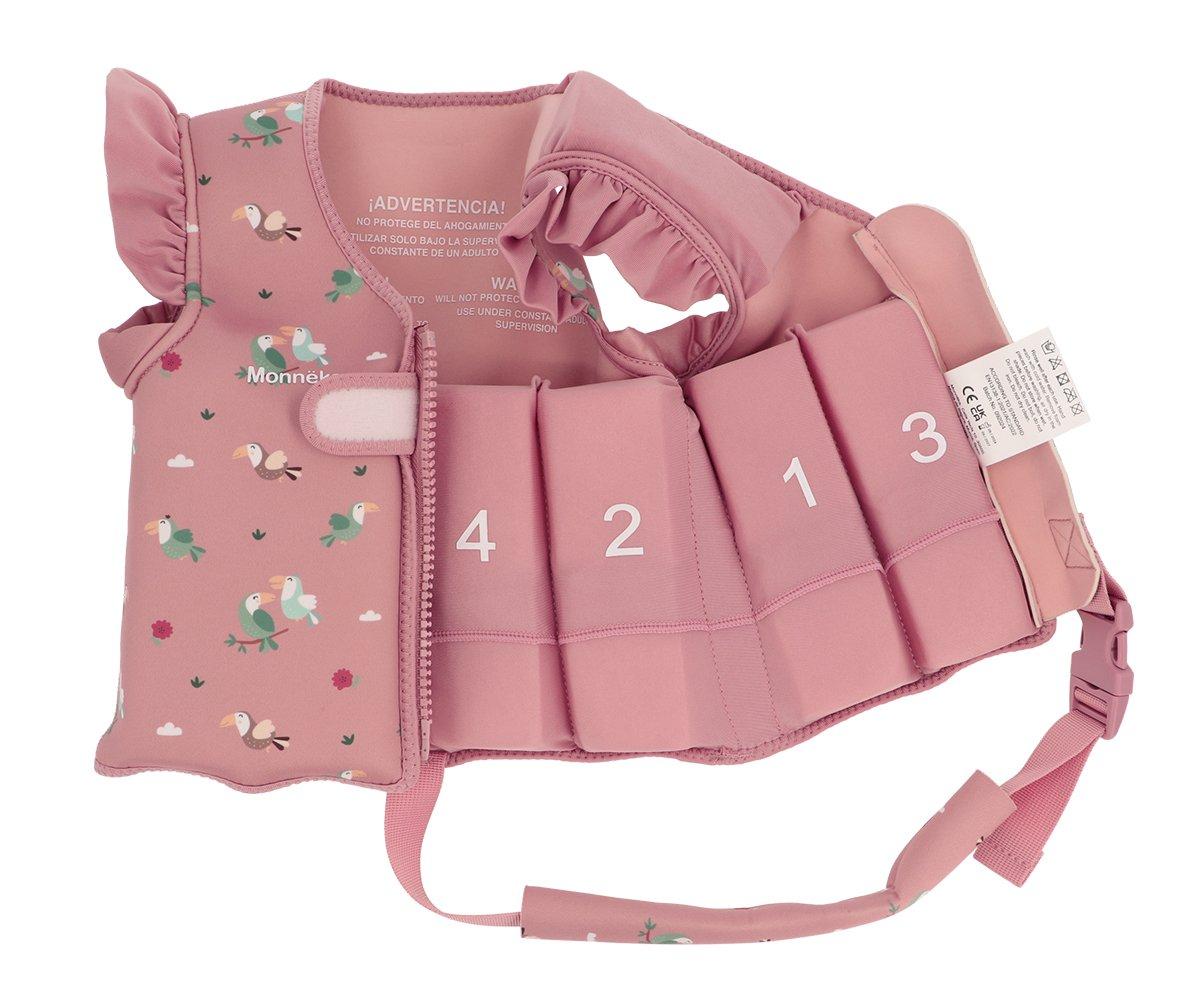 Colete Flutuador de Aprendizagem Monnëka Toucan - Mini-Me - Baby & Kids Store