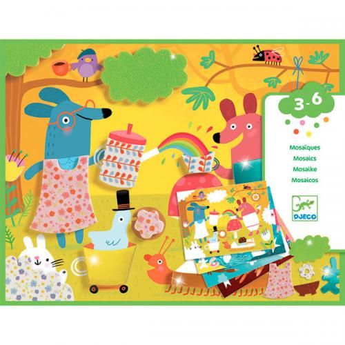 Espuma - autocolantes com padrão | Djeco Djeco Mini-Me - Baby & Kids Store