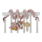 Espiral de atividades Fairy Garden da Little Dutch com brinquedos pendurados, ideal para berços e estimulação sensorial.